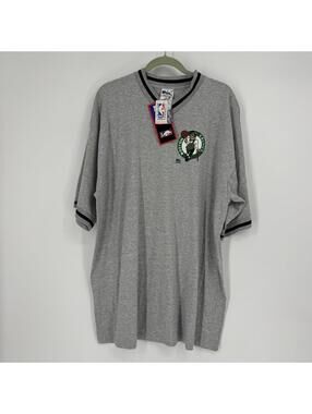Vintage 1994 Pro Player shirt mens XXL gray Boston Celtics NBA Basketball